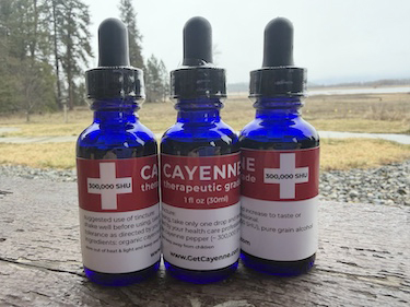 Get Cayenne cayenne tincture, 3-bottle pack